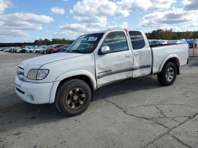 5TBRT34103S439602 - 2003 TOYOTA TUNDRA ACCESS CAB SR5 WHITE photo 1