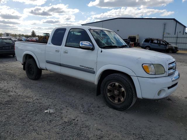 5TBRT34103S439602 - 2003 TOYOTA TUNDRA ACCESS CAB SR5 WHITE photo 4