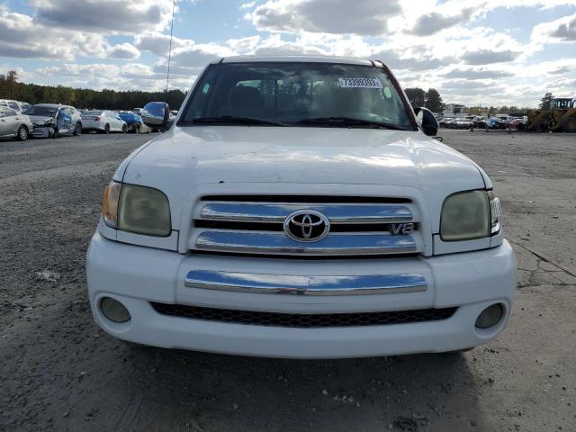 5TBRT34103S439602 - 2003 TOYOTA TUNDRA ACCESS CAB SR5 WHITE photo 5