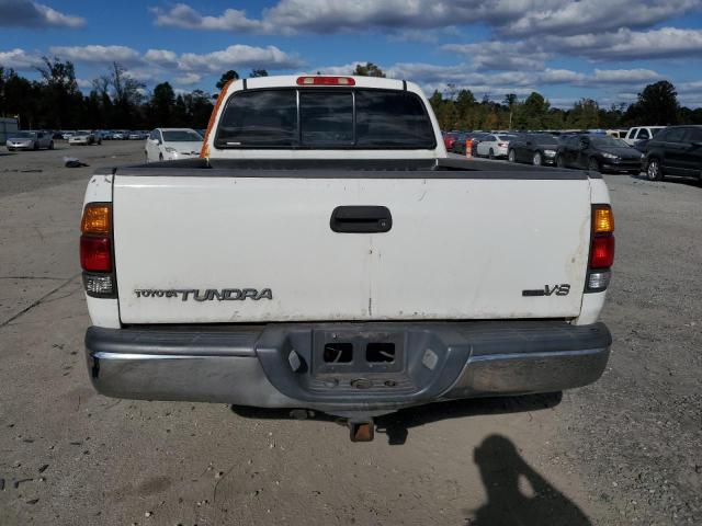 5TBRT34103S439602 - 2003 TOYOTA TUNDRA ACCESS CAB SR5 WHITE photo 6