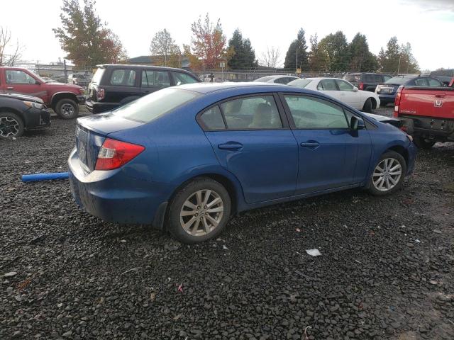 2HGFB2F80CH502473 - 2012 HONDA CIVIC EX BLUE photo 3