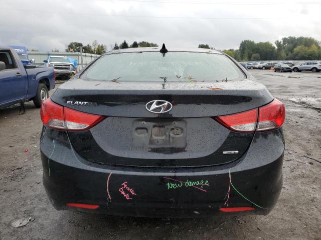 5NPDH4AE5BH037191 - 2011 HYUNDAI ELANTRA GLS BLACK photo 6