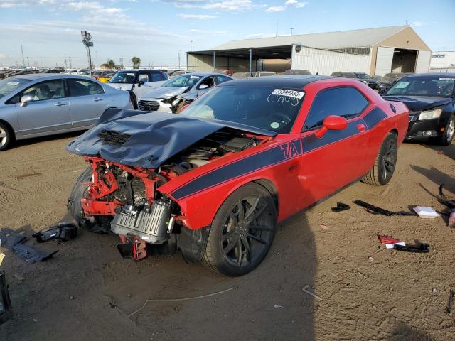 2C3CDZFJ0MH596691 - 2021 DODGE CHALLENGER R/T SCAT PACK RED photo 1