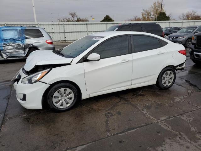 KMHCT4AE4FU923973 - 2015 HYUNDAI ACCENT GLS WHITE photo 1