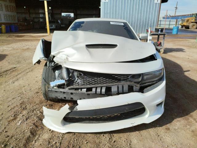 2C3CDXGJ1GH292017 - 2016 DODGE CHARGER R/T SCAT PACK WHITE photo 5