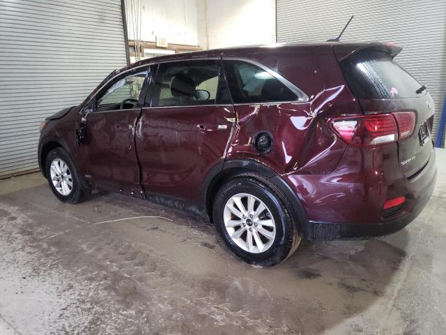 5XYPGDA38LG701104 - 2020 KIA SORENTO L BURGUNDY photo 2