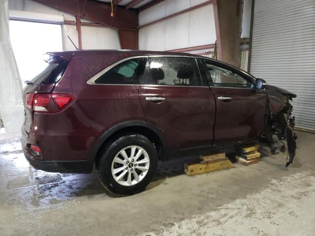 5XYPGDA38LG701104 - 2020 KIA SORENTO L BURGUNDY photo 3