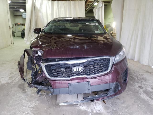 5XYPGDA38LG701104 - 2020 KIA SORENTO L BURGUNDY photo 5