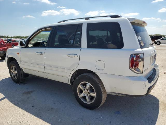 5FNYF28447B005461 - 2007 HONDA PILOT EX WHITE photo 2