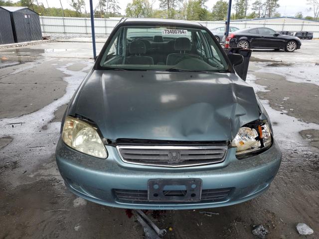 2HGEJ6612YH568426 - 2000 HONDA CIVIC BASE BLUE photo 5