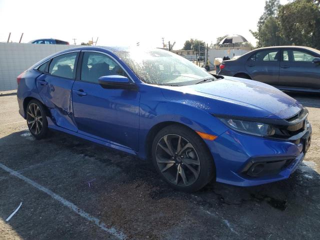 2HGFC2F89MH517830 - 2021 HONDA CIVIC SPORT 蓝色 照片 4