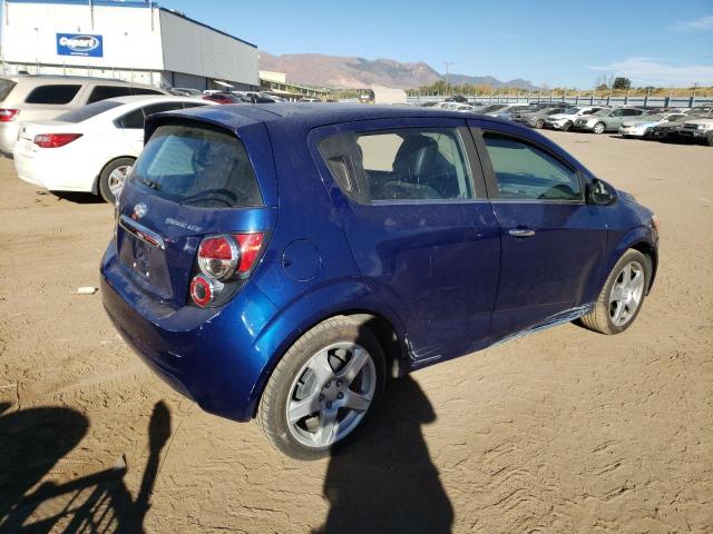 1G1JE6SG6D4169286 - 2013 CHEVROLET SONIC LTZ BLUE photo 3