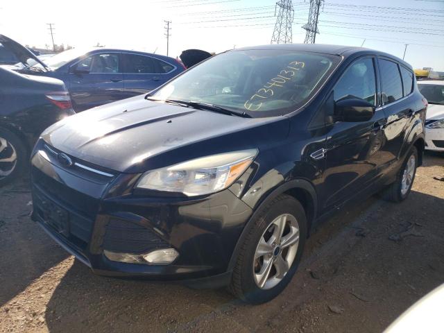 1FMCU0GX0DUC99651 - 2013 FORD ESCAPE SE BLACK photo 1