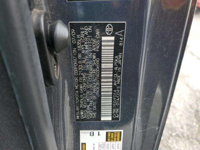 JTKDE3B77A0306590 - 2010 TOYOTA SCION TC Boz foto 13