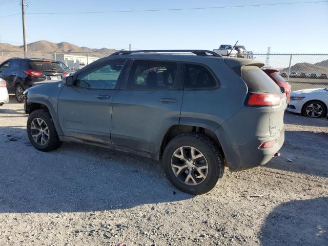 1C4PJMBS0EW192848 - 2014 JEEP CHEROKEE TRAILHAWK GRAY photo 2