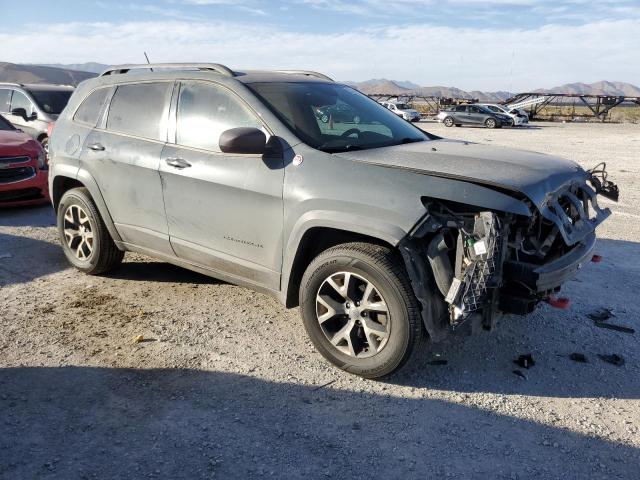 1C4PJMBS0EW192848 - 2014 JEEP CHEROKEE TRAILHAWK ნაცრისფერი ფოტო 4