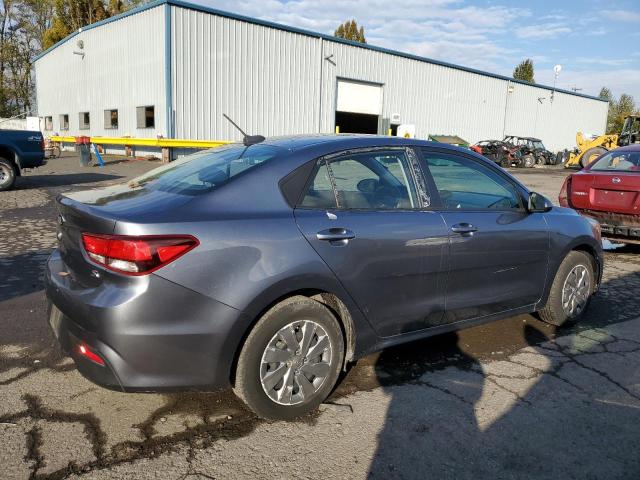 3KPA24AB3KE158378 - 2019 KIA RIO S GRAY photo 3