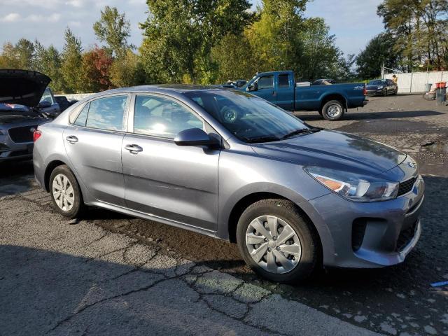 3KPA24AB3KE158378 - 2019 KIA RIO S GRAY photo 4