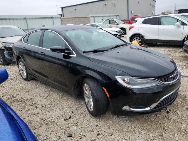 1C3CCCAB4FN720939 - 2015 CHRYSLER 200 LIMITED BLACK photo 4