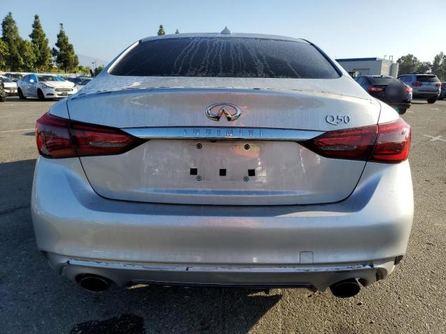 JN1EV7AP9KM510406 - 2019 INFINITI Q50 LUXE SILVER photo 6