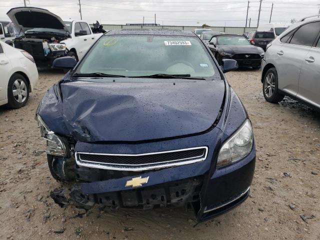 1G1ZH57B094256335 - 2009 CHEVROLET MALIBU 1LT BLUE photo 5