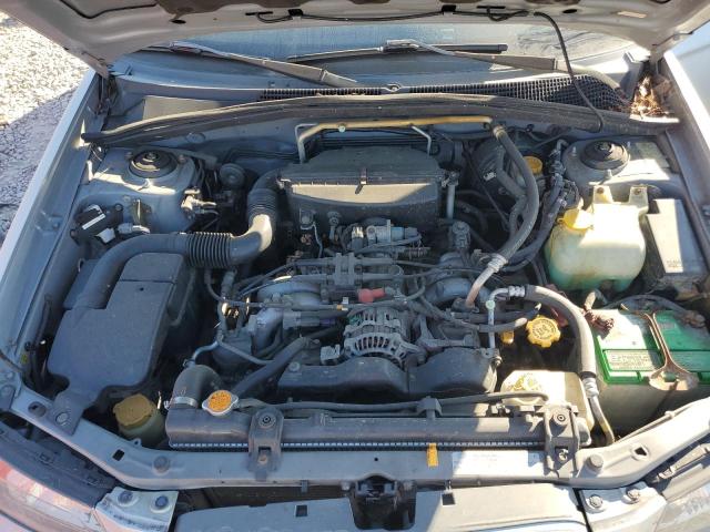 JF1SG65664H720422 - 2004 SUBARU FORESTER 2.5XS ვერცხლისფერი ფოტო 11