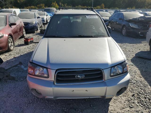 JF1SG65664H720422 - 2004 SUBARU FORESTER 2.5XS ვერცხლისფერი ფოტო 5