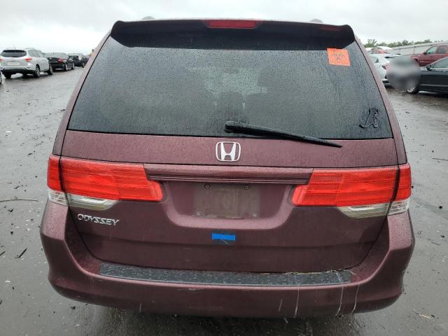 5FNRL3H46AB023437 - 2010 HONDA ODYSSEY EX MAROON photo 6