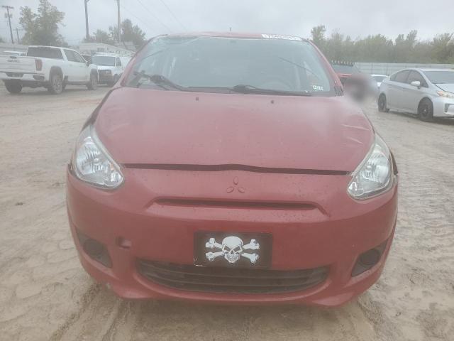 ML32A4HJ4FH013292 - 2015 MITSUBISHI MIRAGE ES RED photo 5