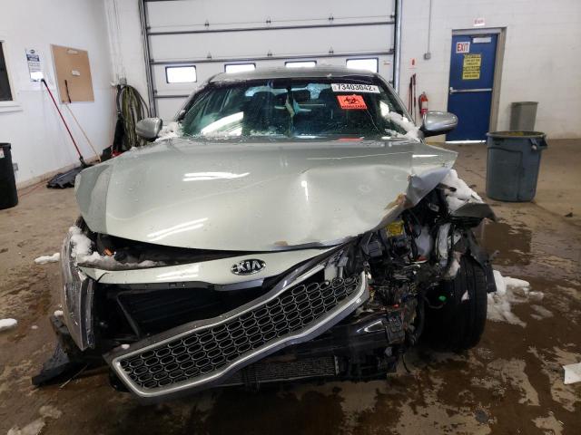 KNAGM4AD3E5069462 - 2014 KIA OPTIMA HYBRID SILVER photo 5