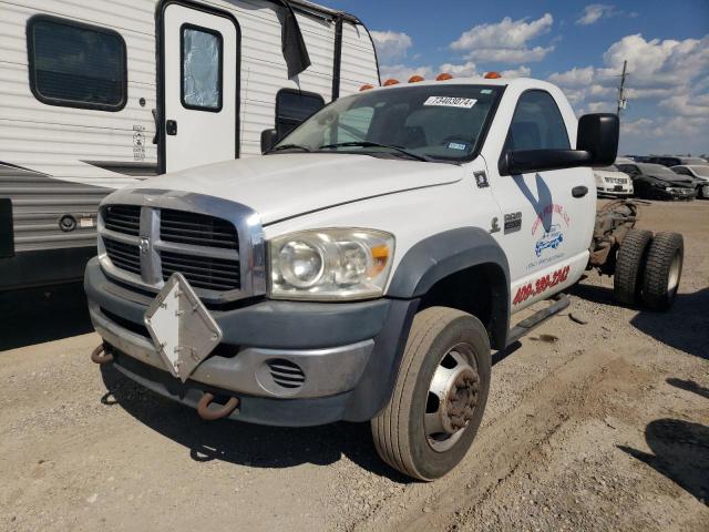 3D6WD66A88G124018 - 2008 DODGE RAM 4500 ST WHITE photo 2