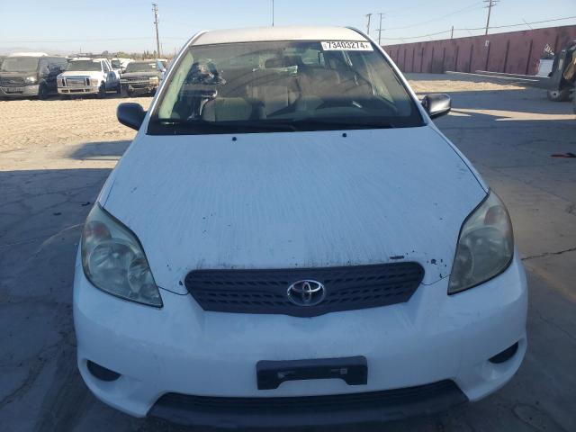 2T1KR32EX5C508630 - 2005 TOYOTA COROLLA MA XR WHITE photo 5