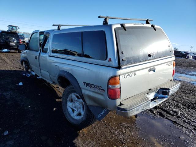 5TEWN72N04Z309275 - 2004 TOYOTA TACOMA XTRACAB SILVER photo 2