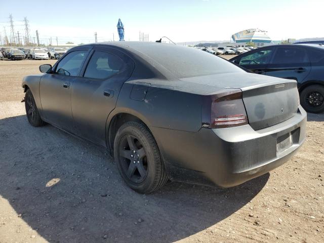 2B3KA43G28H266716 - 2008 DODGE CHARGER BLACK photo 2