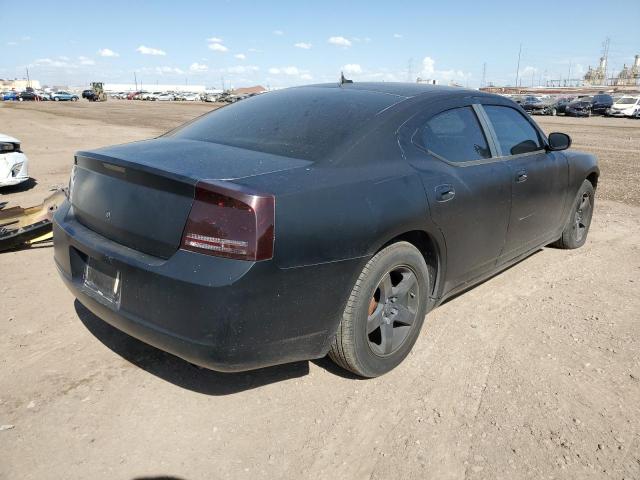 2B3KA43G28H266716 - 2008 DODGE CHARGER BLACK photo 3