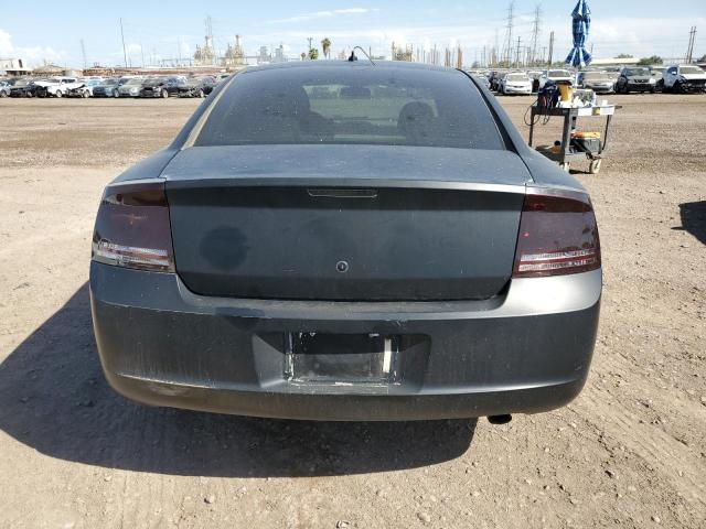 2B3KA43G28H266716 - 2008 DODGE CHARGER BLACK photo 6