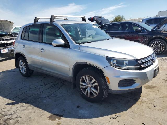 WVGAV3AX3DW593595 - 2013 VOLKSWAGEN TIGUAN S SILVER photo 4