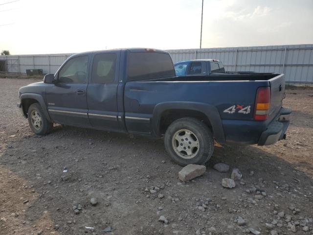 1GCEK19T4YE348949 - 2000 CHEVROLET SILVERADO K1500 BLUE photo 2