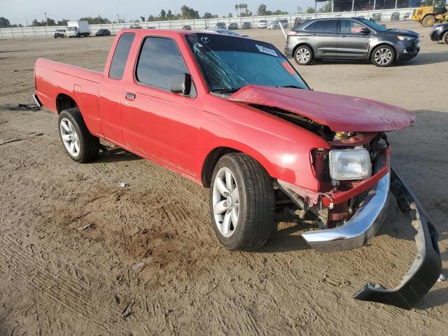 1N6DD26S8WC303607 - 1998 NISSAN FRONTIER KING CAB XE RED photo 4