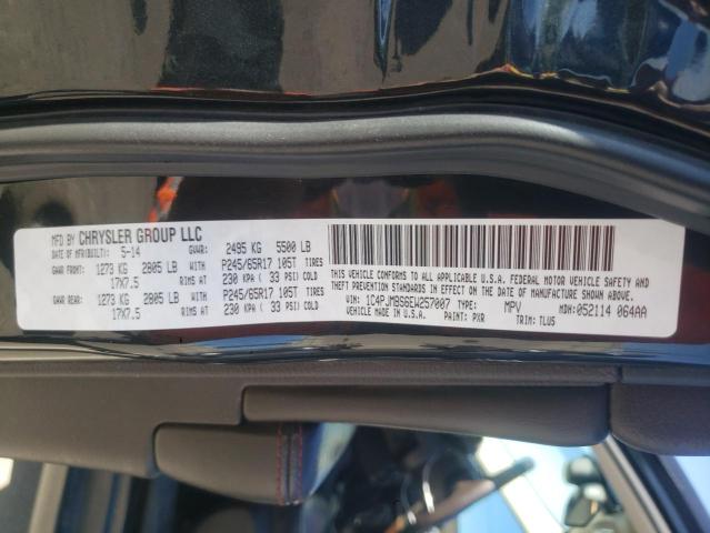 1C4PJMBS6EW257007 - 2014 JEEP CHEROKEE TRAILHAWK Qara foto 13