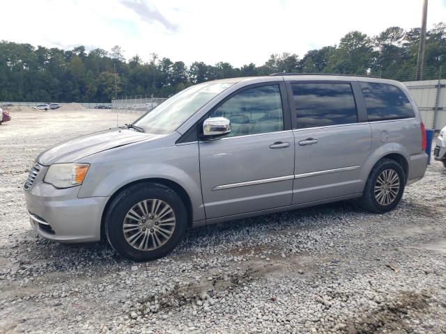2C4RC1CG0DR802590 - 2013 CHRYSLER TOWN & COU TOURING L SILVER photo 1