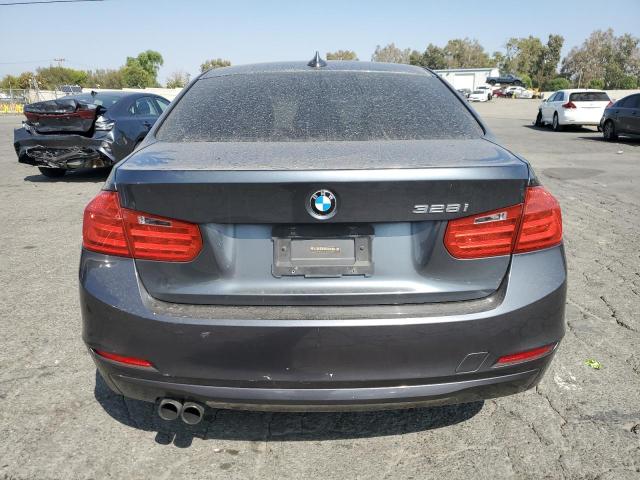 WBA3C1G59DNN93603 - 2013 BMW 328 I SULEV GRAY photo 6