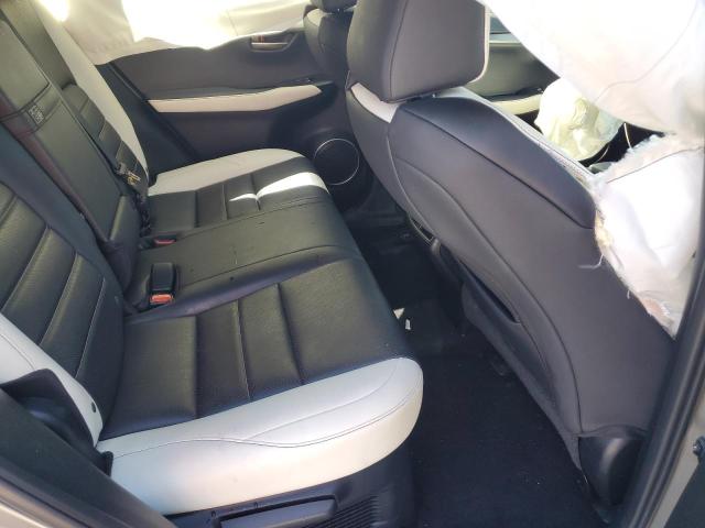 JTJSARBZ2M2191367 - 2021 LEXUS NX 300 BASE ვერცხლისფერი ფოტო 10