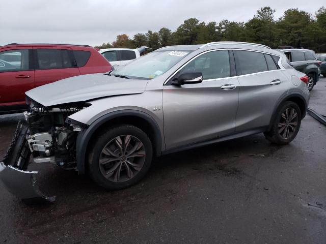 SJKCH5CR1HA033752 - 2017 INFINITI QX30 BASE SILVER photo 1