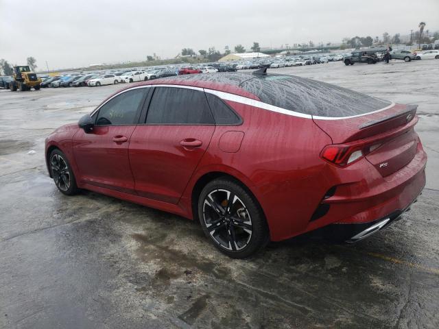 5XXG64J22MG050648 - 2021 KIA K5 GT LINE RED photo 2