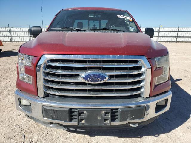 1FTEW1EF7FKD78613 - 2015 FORD F150 SUPERCREW MAROON photo 5