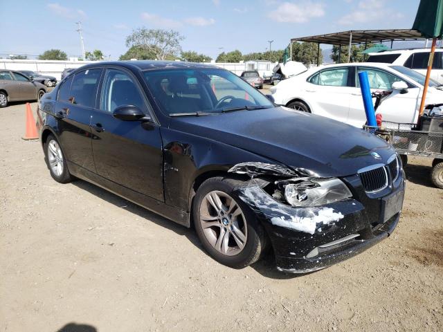 WBAVC53568FZ85671 - 2008 BMW 328 I SULEV BLACK photo 4