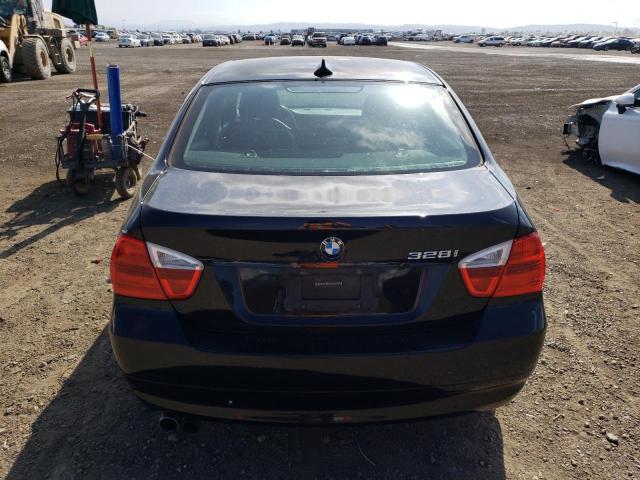 WBAVC53568FZ85671 - 2008 BMW 328 I SULEV BLACK photo 6