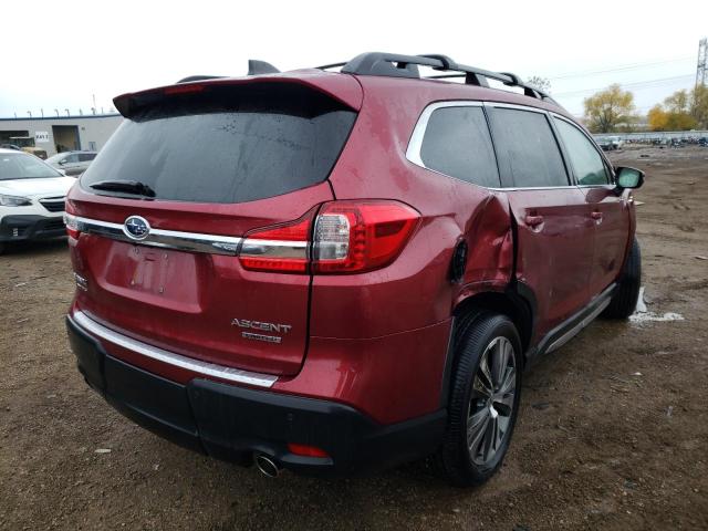 4S4WMAPDXK3484866 - 2019 SUBARU ASCENT LIMITED RED photo 3