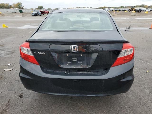 19XFB2F59CE007057 - 2012 HONDA CIVIC LX BLACK photo 6